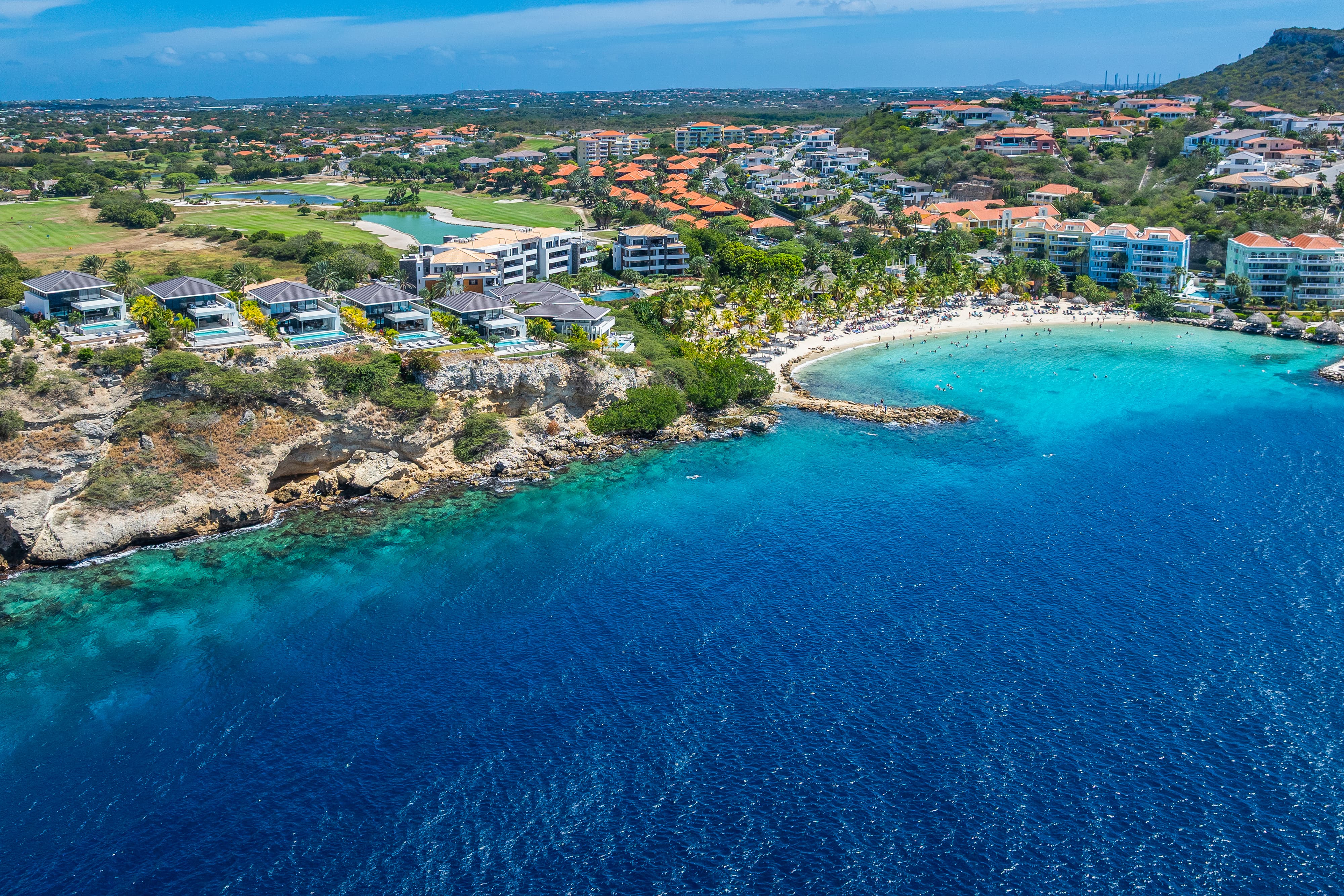 Holland House - Blue Bay - on a cliff with a phenomenal sea view